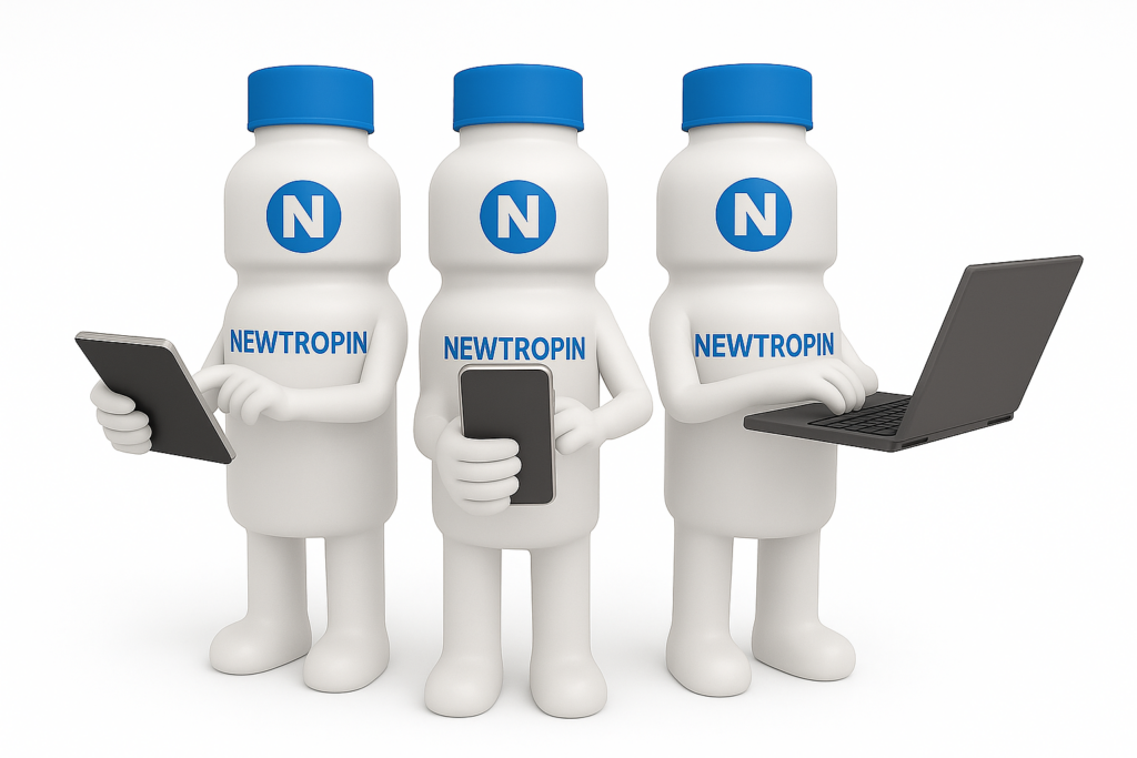 newtropin bottles