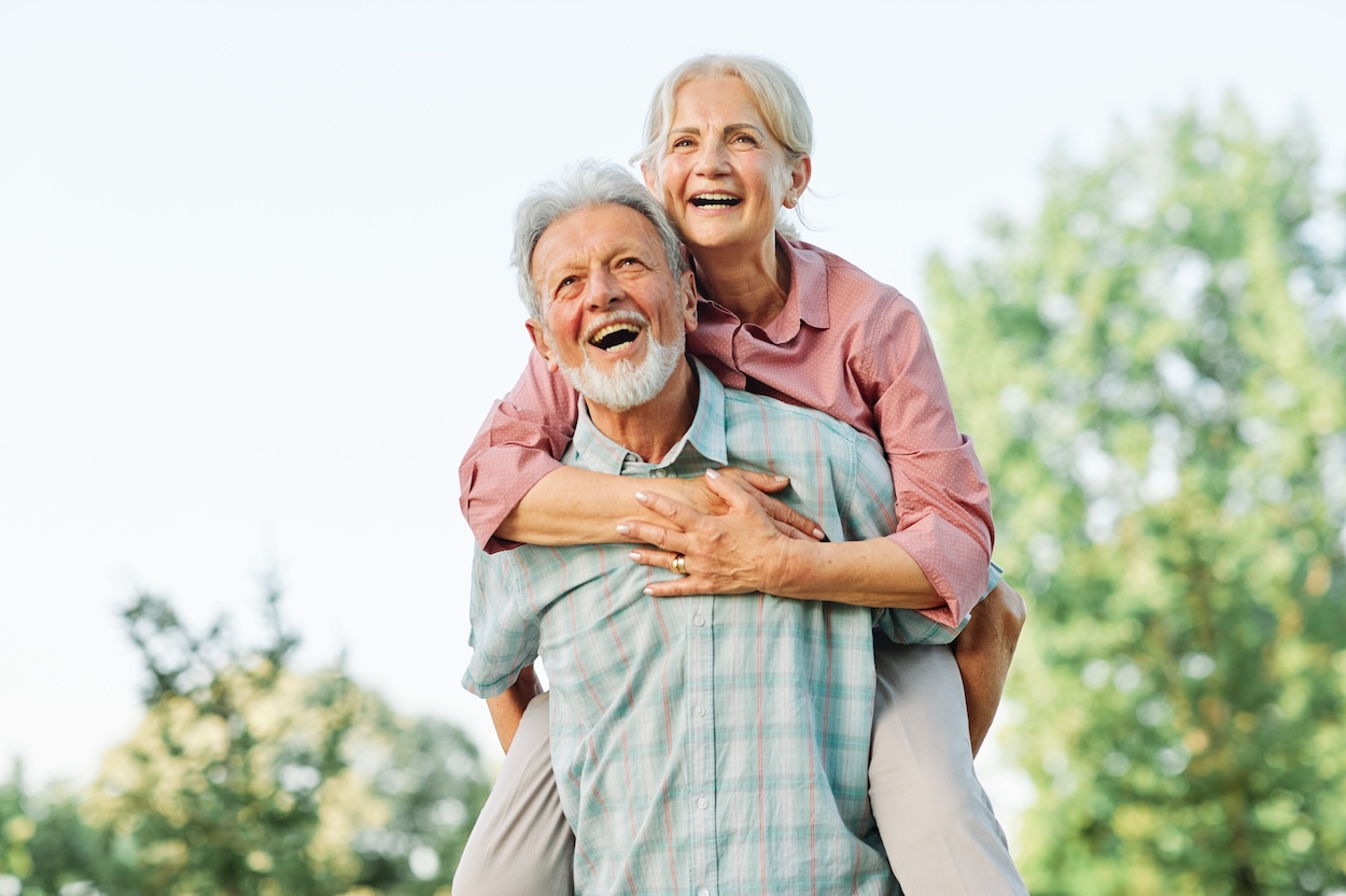 Happy Older Couple